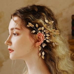 Ear Piercing Crystal Ear Bone Clip Handmade Ear Ornaments Ear Hanging